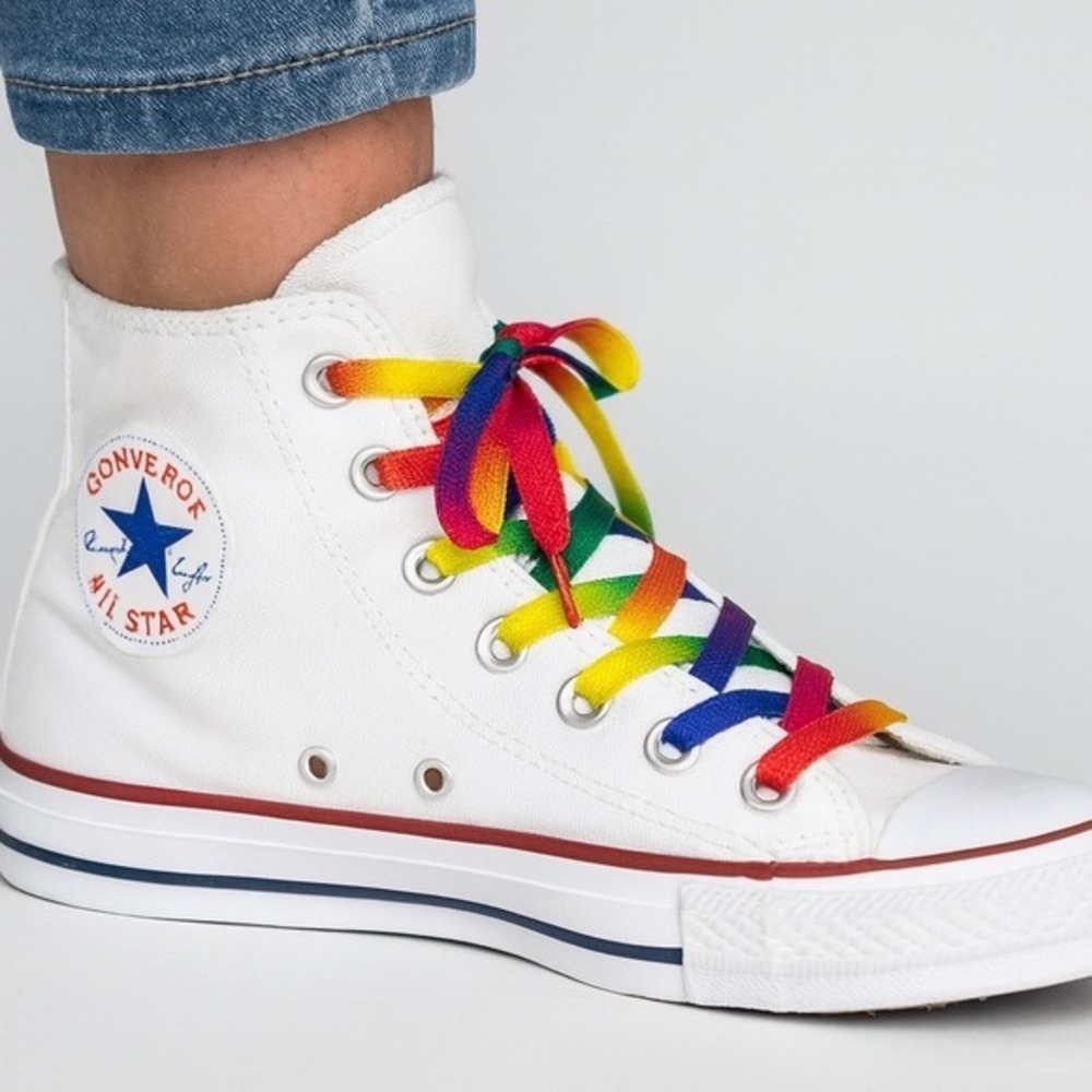 Sofsole Shoe Laces 3 Pair Flat 45in Neon Yellow Rainbow Pink‎ SOFSOLE Y2K 43-07